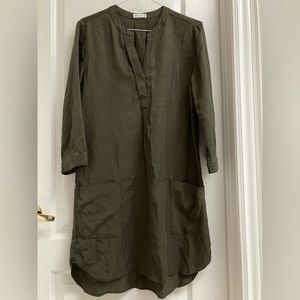 Gentle Fawn tencel shirt dress. Size XS. EUC.